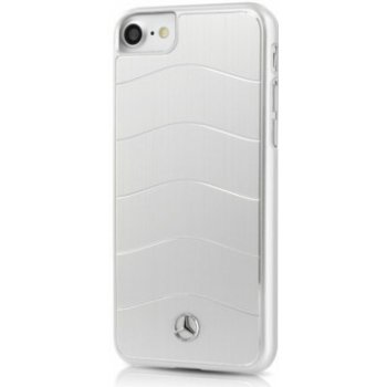 Pouzdro Mercedes Hard Case Wave III Alu iPhone 7 stříbrné