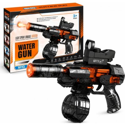 Battle Elektrická vodní pistole SMG 425 ml, 1200 mAh, černá – Hledejceny.cz