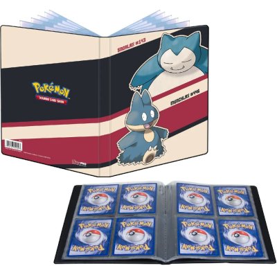 Ultra Pro Pokémon TCG Snorlax & Munchlax A4 album kroužkové – Zboží Dáma