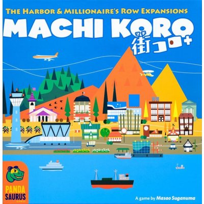 Pandasaurus Games Machi Koro The Harbor & Millionaire's Row Expansions EN