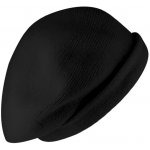 Fiebig Headwear since 1903 Vlněna černá čepice volnější střih – Hledejceny.cz
