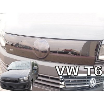 Zimní clona VW T6 Transporter 2015- horní (černá mřížka) – Zboží Mobilmania