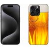 Pouzdro a kryt na mobilní telefon Apple mmCase Gelové iPhone 15 Pro Max - pivo