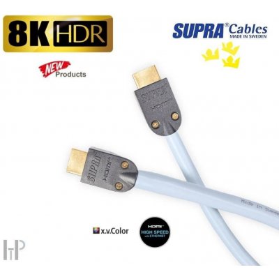 Supra HDMI-HDMI 2.1 UHD8K - HDMI v2.1 8K/HDR 3 m – Hledejceny.cz