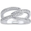 Prsteny SILVEGO Stříbrný prsten Banea s Brilliance Zirconia JJJ1215R