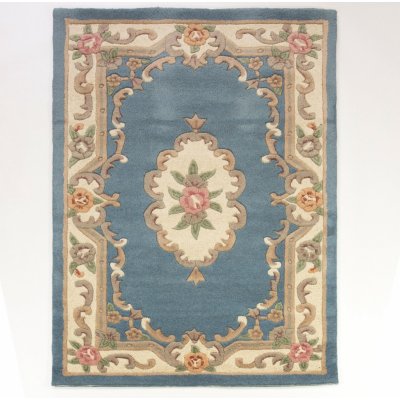 Flair Rugs Lotus premium Blue modrá – Zboží Mobilmania