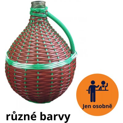 Demižon opletený 20l – Zboží Dáma