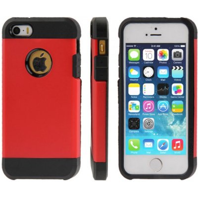 Pouzdro AppleKing super odolné "Armor" iPhone 5 / 5S / SE - červené – Zboží Mobilmania