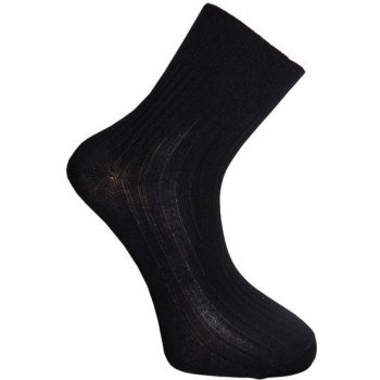 Bambox BX-DIABET bambusové ponožky extra roztažné černá