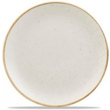 CHURCHILL Stonecast Barley White Bílý talíř ručně zdobený 26 cm