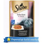 Sheba Selection in Sauce losos 85 g – Zbozi.Blesk.cz