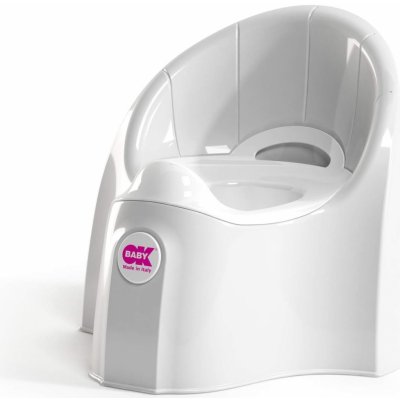 OK BABY Nočník Pasha white – Zbozi.Blesk.cz