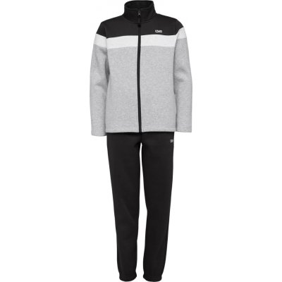 Lewro chlapecká tepláková souprava Alzon černá šedá bílá – Zboží Mobilmania