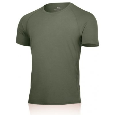 Lasting QUIDO 6262 pánské vlněné merino triko zelené – Zboží Mobilmania