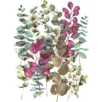 Galeria Papieru Dekorativní samolepky fóliové - dřišťál, 12 ks – Zboží Dáma