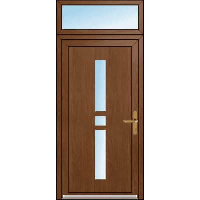 OknaDvereNaMiru.cz Vchodové dveře STYL Megan + Nadsvětlík 90 x 220 cm – Hledejceny.cz