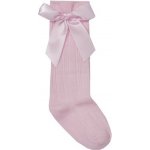 Kojenecké podkolenky s mašličkou růžové – Sleviste.cz