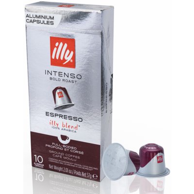 Illy Intenso Bold Roast kapsle Do Nespresso 10 ks – Hledejceny.cz