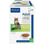 Virbac Veterinary Adult Neutered Salmon chunks gravy 12 x 85 g – Hledejceny.cz