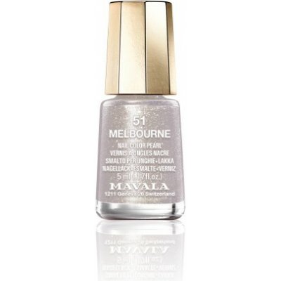 Mavala New Look Color’s lak na nehty 51 Melbourne jemně třpytivá šedobéžová 5 ml – Zboží Dáma