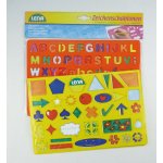 Lena Kreslící šablony symboly, písmena – Sleviste.cz