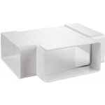 Dalap Rozbočka T - spojka PVC čtyřhranného potrubí 204 x 60 mm – Hledejceny.cz