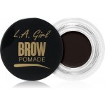 L.A. Girl Cosmetics Brow Pomade pomáda na obočí Soft Black 3 g – Hledejceny.cz