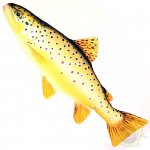 Gaby polštářek ryba Pstruh potoční 62 cm – Hledejceny.cz