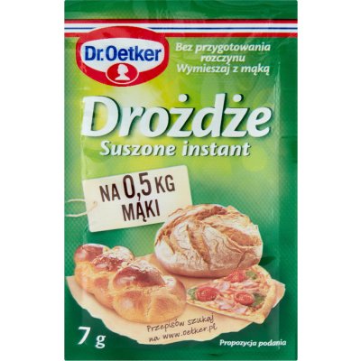 Dr.Oetker Sušené droždí 7g – Zboží Dáma