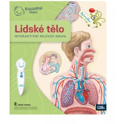Albi Kouzelné čtení Kniha Lidské tělo – Hledejceny.cz