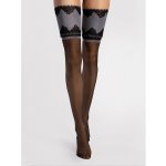 Fiore O 4115 Belle Epoque 20 DEN Punčochy black-silver – Zbozi.Blesk.cz