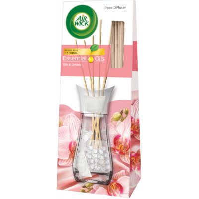 Air Wick Essential Oils Vonné tyčinky Hedvábná orchidej 30 ml – Hledejceny.cz