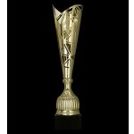 Kovová trofej Zlatá 50 cm – Zbozi.Blesk.cz
