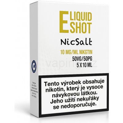 Expran Shot NIC SALT 50VG/50PG 10 mg 5 x 10 ml – Zboží Mobilmania