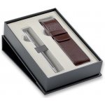 Parker Sonnet Stainless Steel CT kuličková tužka dárková sada s pouzdrem 1502/5291512 – Zboží Živě