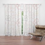 Sablio Závěs Dětské kvítí: 2ks 140x250cm – Hledejceny.cz