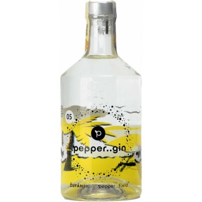 Žufánek Pepper Gin No. 05 45% 0,5 l (karton) – Zboží Dáma
