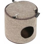 O'lala Pets Závěsný domeček Luxury světle hnědá šedá 15 x 15 cm – Hledejceny.cz