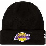 New Era Essential Cuff Beanie Los Angeles Lakers Hat 60348856 Black – Sleviste.cz