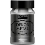 Dekorační barva Pentart metalická matná 100 ml Anthracite – Hledejceny.cz