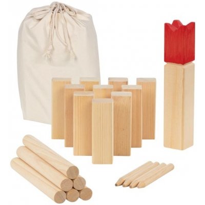 Goki Kubb vikingská dřevěná hra – Zboží Dáma