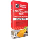 Debbex Lepicí a zdící tmel na pórobeton a cihly QUARTZ PORO 25 kg – Zboží Mobilmania