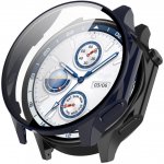 VSECHNONAMOBIL PC FULL COVER Plastový kryt se sklem pro OnePlus Watch 2 modrý 75666 – Zboží Živě