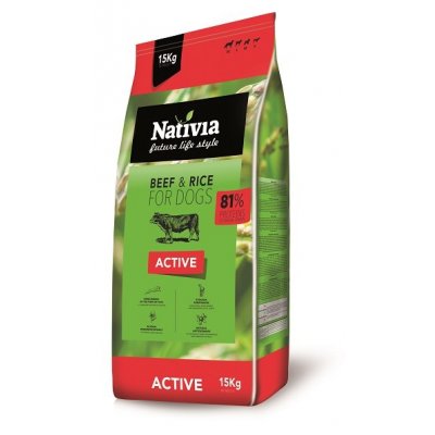 Nativia Active 15 kg – Zbozi.Blesk.cz