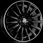 Keskin KT18 7x17 5x108 ET48 black polished – Sleviste.cz