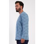 Vienetta MAN pánské pyžamo dlouhé Arny modrošedá – Zboží Dáma