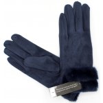 Krumlovanka Tmavě modré zimní rukavice s podšívkou mikroplyš P-17175-6 – Zboží Mobilmania