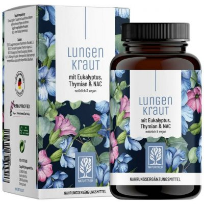 Naturtreu Komplex s plicníkem eukalyptem a NAC 120 kapslí – Hledejceny.cz
