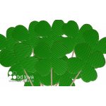 BD-TOVA Čtyřlístek z vlnité lepenky zápich 10 ks – Sleviste.cz