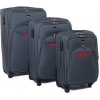 Cestovní kufr Lorenbag Suitcase 013 šedá 40 l 60 l 90 l